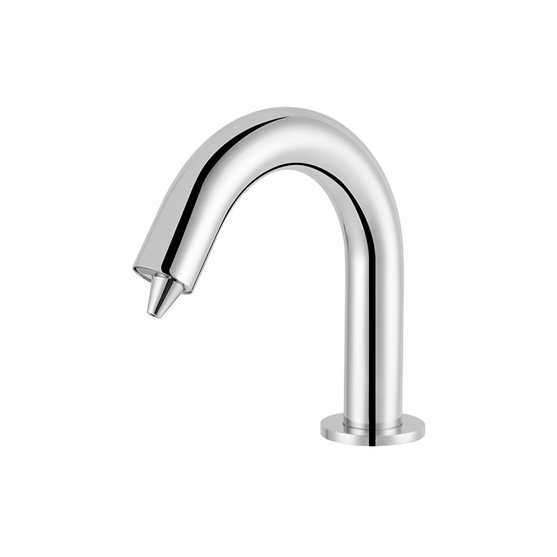 AG4331A Sensor Basin Mixer High Arc Brass Chrome Lavatory AC 100-240V